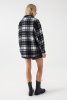 LONG PLAID OVERSHIRT