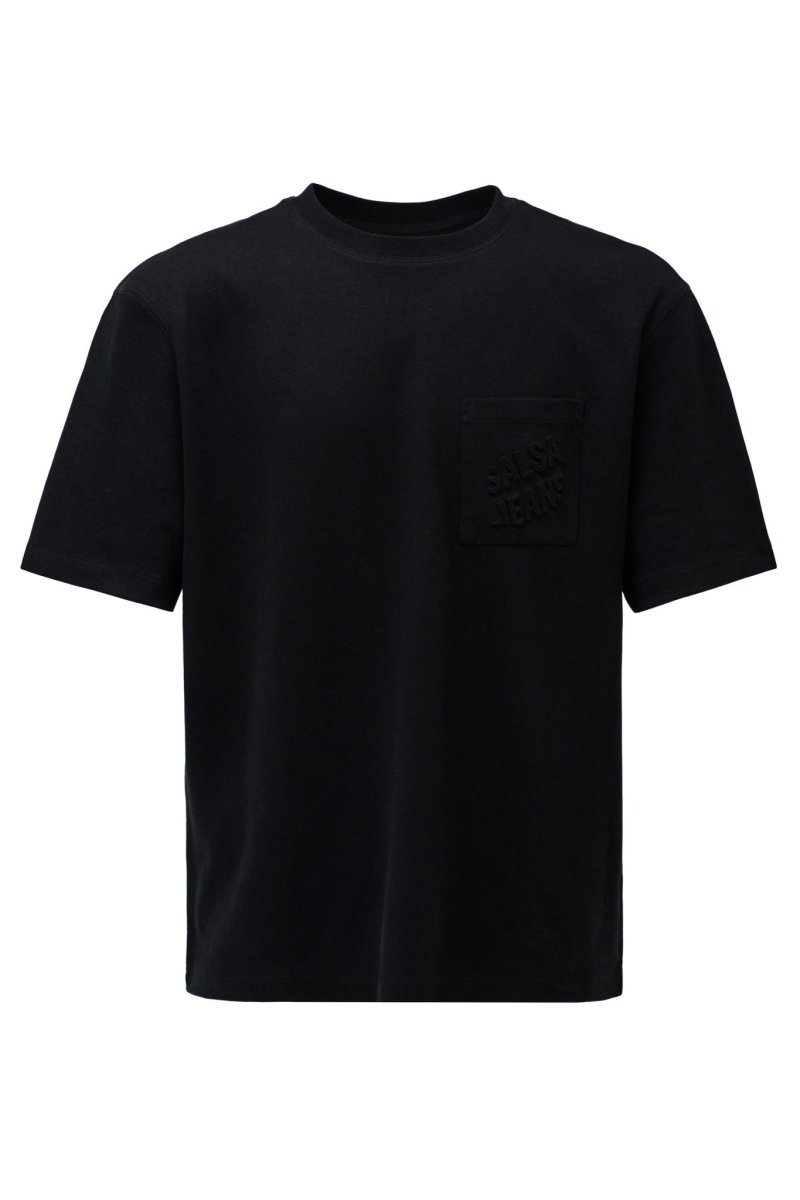 panske-cerne-tricko-od-salsa-jeans-interlock-t-shirt-w-embossed-at-pocket-46870.jpg
