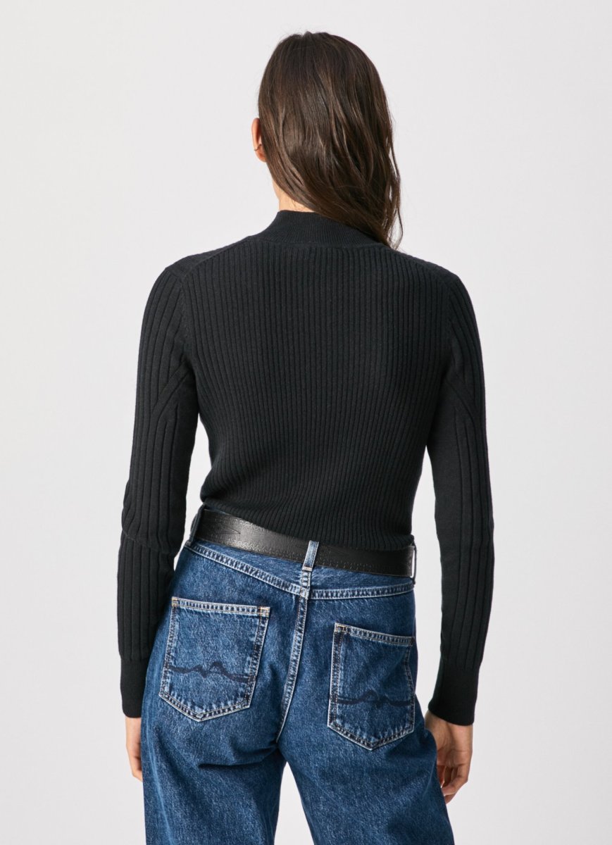 Pepe Jeans, AMALIA RIBBED SWEATER, dámské svetry