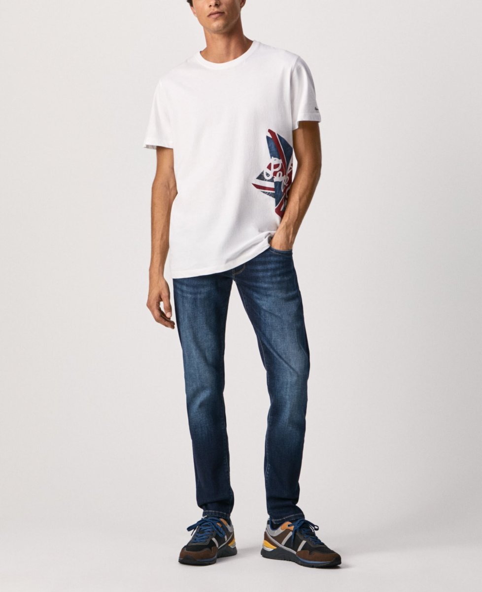 Pepe Jeans, RONNY FLAG T-SHIRT FOR MAN, pánská trička