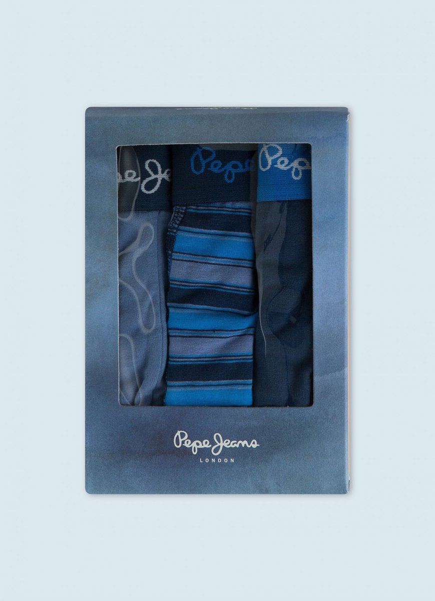 Pepe Jeans, RIDGE 3 BALÍČKOVÉ BOXERY, pánské boxerky