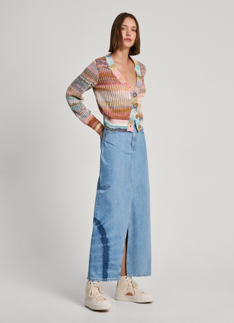 MAXI SKIRT HW TIE DYE