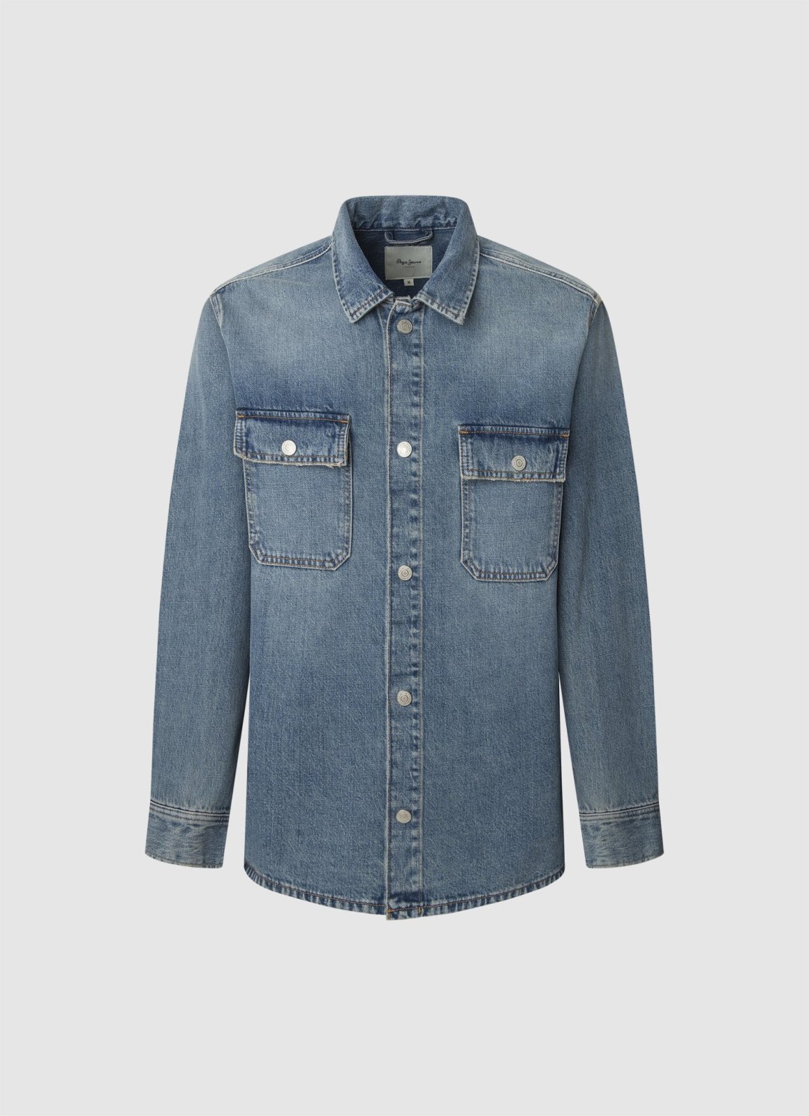 PÁNSKÁ DŽÍNOVÁ KOŠILE PEPE JEANS RELAXED OVERSHIRT