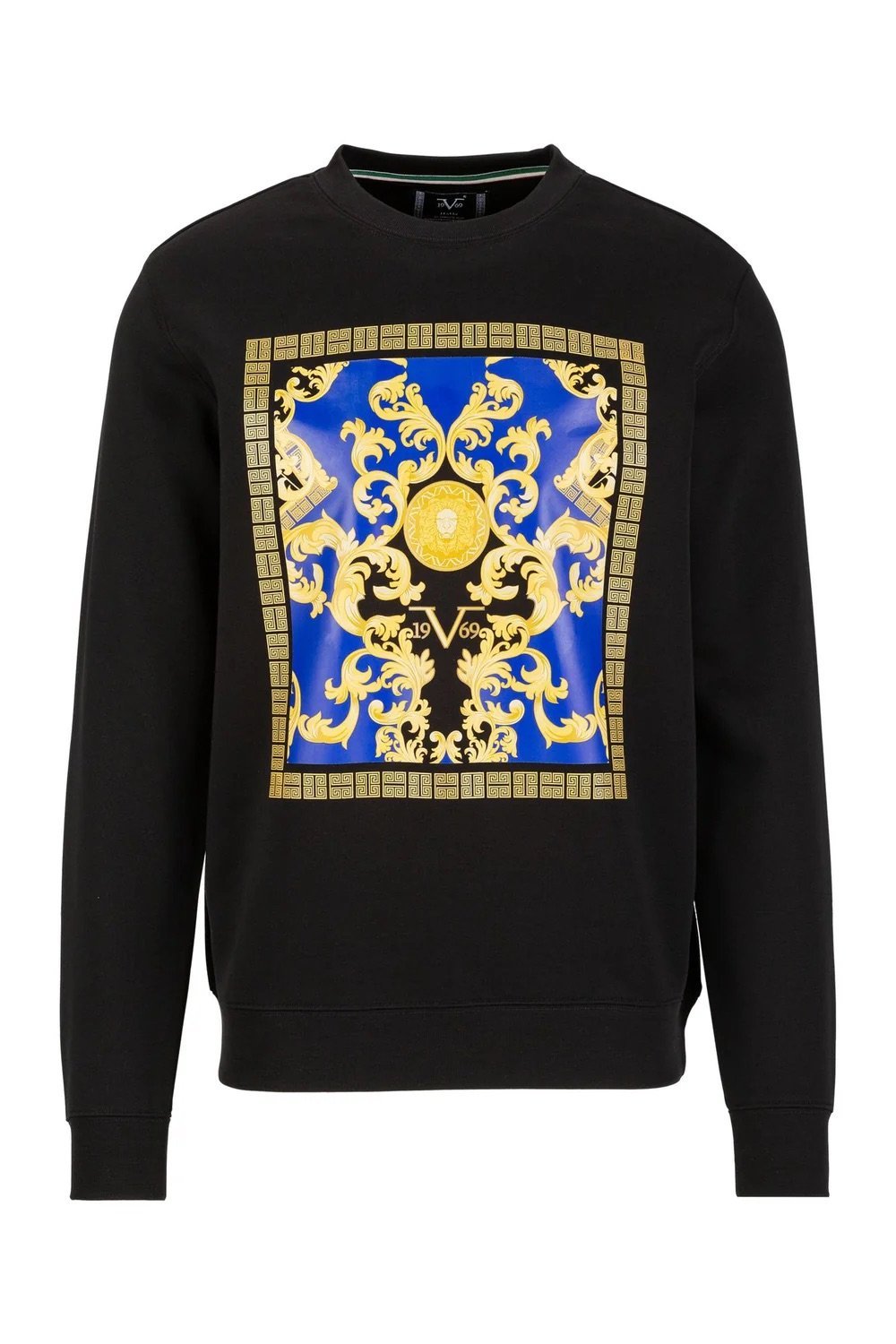 19V69 BY VERSACE PÁNSKÁ MIKINA SWEATSHIRT R-NECK