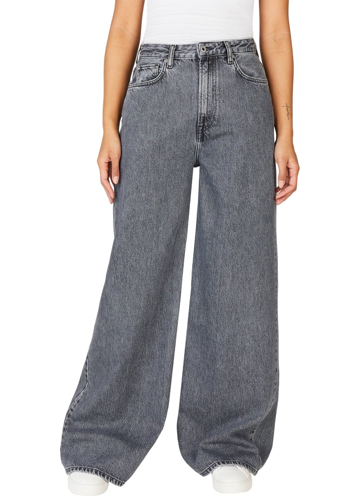 DÁMSKÉ DŽÍNY PEPE JEANS WIDE LEG JEANS UHW JAIMY