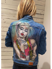 Pepe Jeans CUSTOM_DESIGN, Dámská bunda Harley Quinn-5