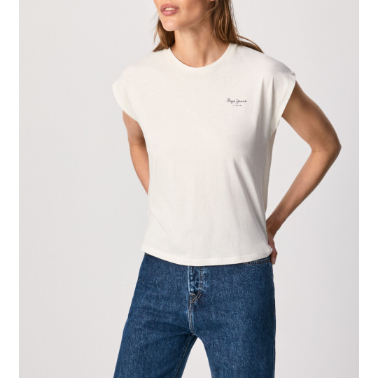 Pepe Jeans, BLOOM BASIC T-SHIRT, dámské trička