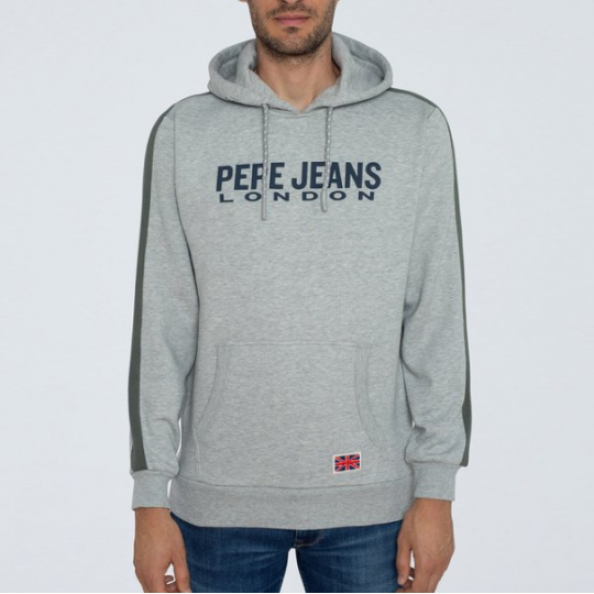Pepe Jeans Custom Design Palladium Praha, ANDRE  SWEATSHIRT, pánské  mikiny 